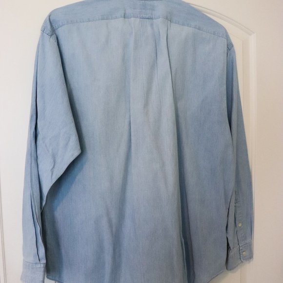 Button Down Chambray Shirt - Picture 3 of 3